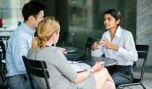 PlanetLink consultants reviewing a technology roadmap