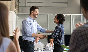 A PlanetLink technology team at work